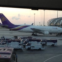Photo taken at Gate A1C by Tuy L. on 4/13/2012