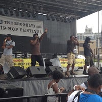 Photo taken at Brooklyn Hip Hop Festival by Andrew J. on 7/14/2012