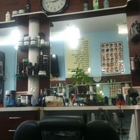 Photo taken at Benny&amp;#39;s Barber Shop by Jason M. on 6/16/2012