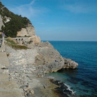 Photo taken at Spiaggia del Malpasso by Yuri S. on 2/27/2012