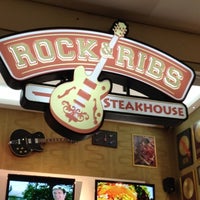 Photo taken at Rock &amp;amp; Ribs Steakhouse by Fernando F. on 7/17/2012