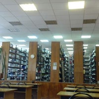 Photo taken at Фундаментальная библиотека МГМСУ by Ann A. on 5/3/2012
