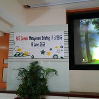 Photo taken at ท่าหลวง Meeting Room, SCG by theink on 6/15/2012