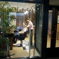 Photo taken at Financial District Haircut by Leo by John B. on 5/18/2012