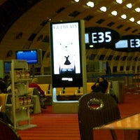 Photo taken at Gate E35 by Stephane S. on 3/18/2012