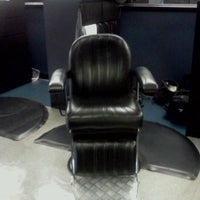 Photo taken at Kutting Edge Barber Shop by Michael F. on 2/27/2012