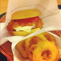 Photo taken at MOS Burger by Masakazu Y. on 9/2/2012