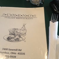 Photo taken at Sumenos Italian Restaurant by Enoch W. on 8/18/2012