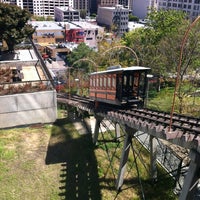 Photo taken at Angels Flight Railway by Stacey on 4/17/2012