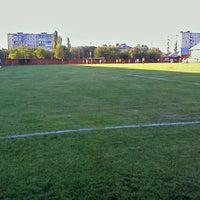 Photo taken at Стадион «Олимпия» by Sasha S. on 7/31/2012