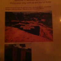 Photo taken at Lalibela Ethiopian Restaurant by Abby A. on 2/25/2012