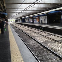 Photo taken at Metro Ponte Mammolo (MB) by Lino on 5/5/2012