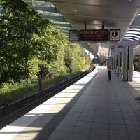 Photo taken at U Trabrennbahn by Oksana on 8/12/2012