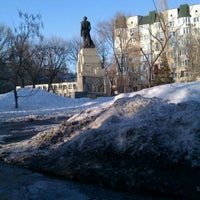 Photo taken at Памятник борцам Революции 1905 года by Stanislav V. on 4/3/2012