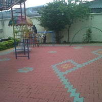 Photo taken at Rajinibon School Playground by Aui R. on 6/21/2012
