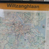Photo taken at Tram- en Bushalte Wiltzanghlaan by Jason T. on 8/17/2012
