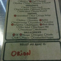 Photo taken at Which Wich? Superior Sandwiches by 🍌Gus T. on 3/27/2012