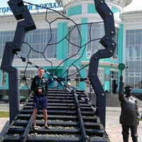 Photo taken at Памятник у Пригородного вокзала by Dmitry S. on 5/29/2012