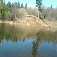 Photo taken at Озеро на Южном by Alexandr U. on 4/23/2012