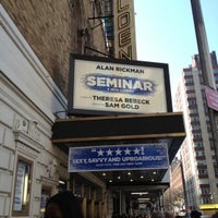 Photo taken at SEMINAR at The John Golden Theatre by Katy G. on 3/18/2012