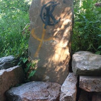 Photo taken at Kirkwood Urban Forest And Community Garden by Rachel S. on 8/25/2012