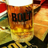 Photo taken at Bolt Barbers Monkey House, West Hollywood by Michael S. on 5/3/2012