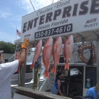 Photo taken at Destin Charter Fishing Service by Tina H. on 6/4/2012