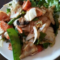 Photo taken at Sanphan Thai Cuisine by Kris on 6/23/2012