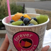 Photo taken at Forever Yogurt by Cynthia V. on 8/7/2012