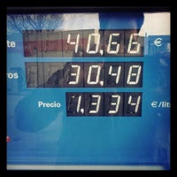 Photo taken at Gasolinera Galp by Alonso S. on 4/16/2012
