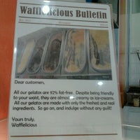 Photo taken at Wafflelicious by Mrs 💋JuWieZy™ V. on 5/10/2012