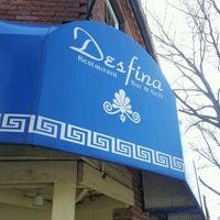Photo taken at Desfina Restaurant by George D. on 3/8/2012