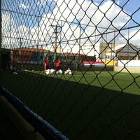 Photo taken at Escola Futebol SPFC by Raphael O. on 3/24/2012
