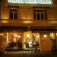 Photo taken at Hotel Casa Lucia by Pedro V. on 2/4/2012