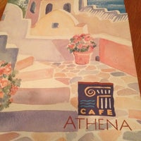 Photo taken at Cafe Athena by jodijodijodi on 3/2/2012