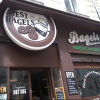 Photo taken at Best Bagels Company by alexandre on 5/9/2012