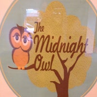 Photo taken at The Midnight Owl Snack &amp; Study Cafe by miyahke on 7/7/2012