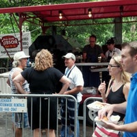 Photo taken at Big Bob Gibson Bar-B-Q Tent @ Big Apple Barbecue Block Party by Marcy E. on 6/9/2012