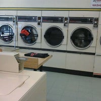 Photo taken at Stanford Laundromat by Sandi Ann r. on 4/5/2012
