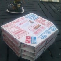 Photo taken at Domino&amp;#39;s Pizza by Lukáš B. on 8/17/2012
