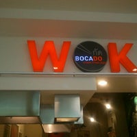 Photo taken at Bocado Wok Bar by Borjan M. on 5/1/2012
