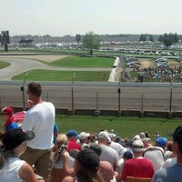 Photo taken at IMS Oval Turn Four by Abby B. on 5/27/2012