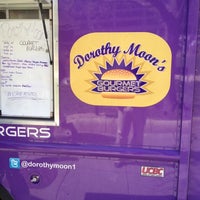 Photo taken at Dorothy Moon&amp;#39;s Gourmet Burgers by Nicholas B. on 4/2/2012