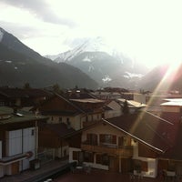 Photo taken at Zillertalerhof Hotel Mayrhofen by Thomas L. on 3/25/2012