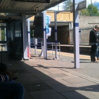 Photo taken at Elmers End London Tramlink Stop by Vinay S. on 5/12/2012