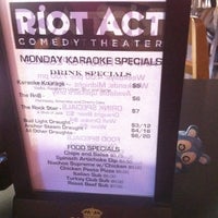 Photo taken at Riot Act Comedy Theater by NOM NOM Boris on 6/25/2012