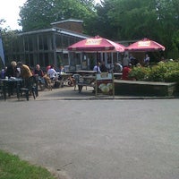 Photo taken at Oaks Park Tea Rooms by A. B. on 5/13/2012