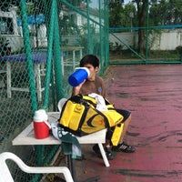 Photo taken at Chaiyapruek Tennis Court by Choterat T. on 7/15/2012