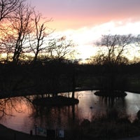 Photo taken at Wandsworth Common Lake by Olly W. on 2/18/2012