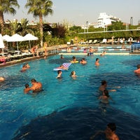 Photo taken at Vera Mare Club Hotel by Malvina B. on 8/27/2012